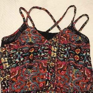 Xhileration Romper. NWOT